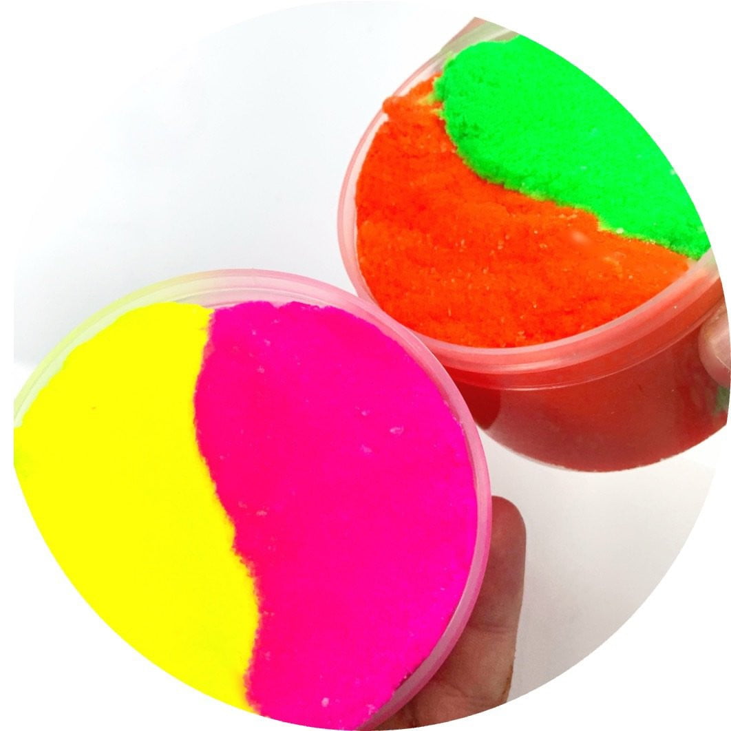 Dope Slimes Hawaiian Ice Cloud Slime 8 oz Container Multi Colored