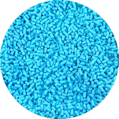 Pastel Blue Sprinkles - Fimo Slices - Dope Slimes LLC - Dope Slimes LLC