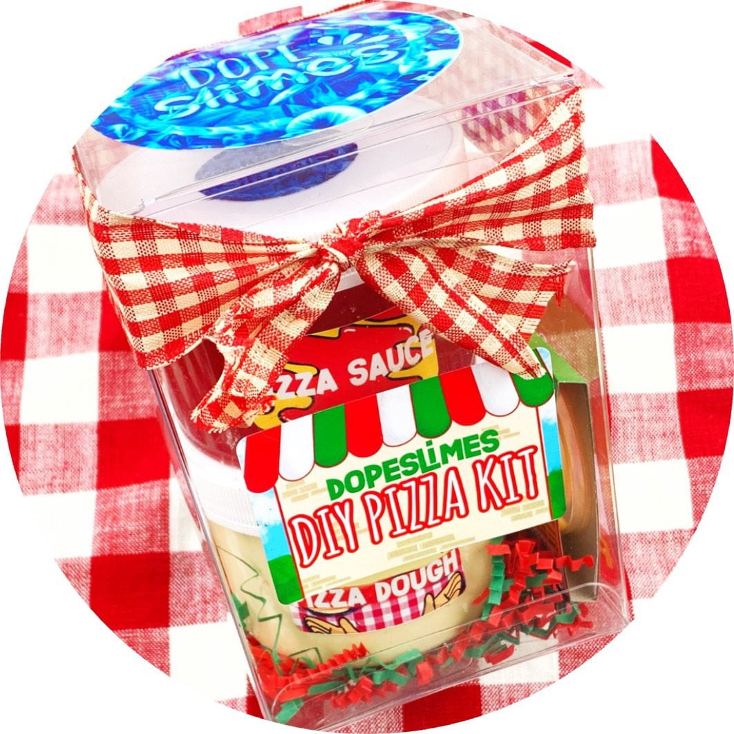 DIY Slime Pizza Kit - Shop Slime - Dope Slimes
