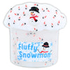 Fluffy Snowman Cloud Slime - Shop Christmas Slimes - Dope Slime