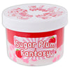 Experience Sugar Plum Fantasy, a brand new ice cream / butter hybrid textured slime! Satisfy your sweet tooth with a layer of white ice cream slime, rolled in pink hearts, and topped with a ruby butter slime that smells like a sweet sugar berry plum dessert! Mixes into a soft, dense and smooth clay slime texture you won't be able to put down!