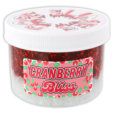 Get blissfully lost in a world of cranberries with our Cranberry Bliss bingsu bead slime! With its super crunchy texture and white and red layers that mix together, it's the perfect sensory experience. Plus, the sweet cranberry scent will transport you to a cranberry paradise. A must-try for any slime lover!