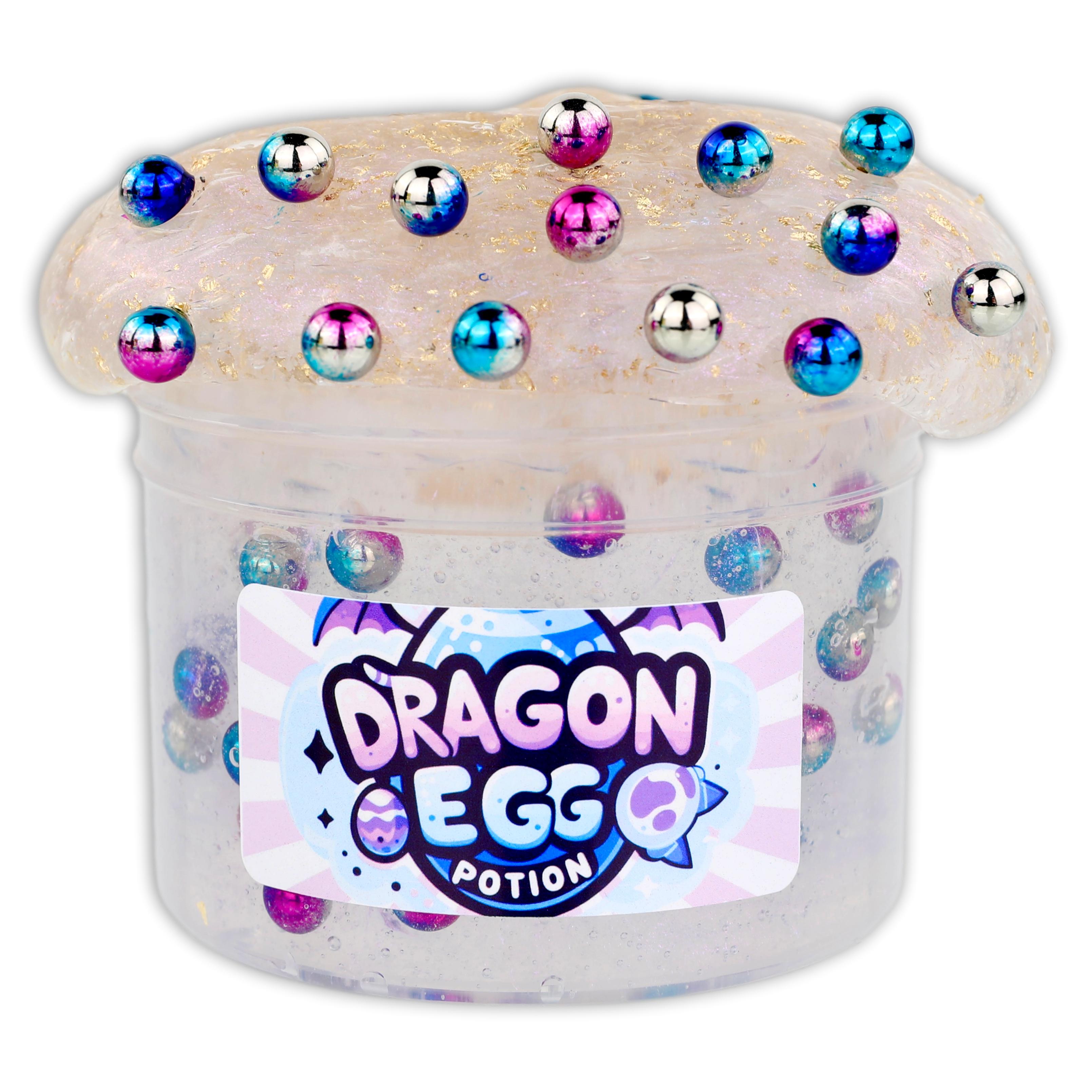 Dragon Egg Potion Clear Slime - Shop Slime - Dope Slimes