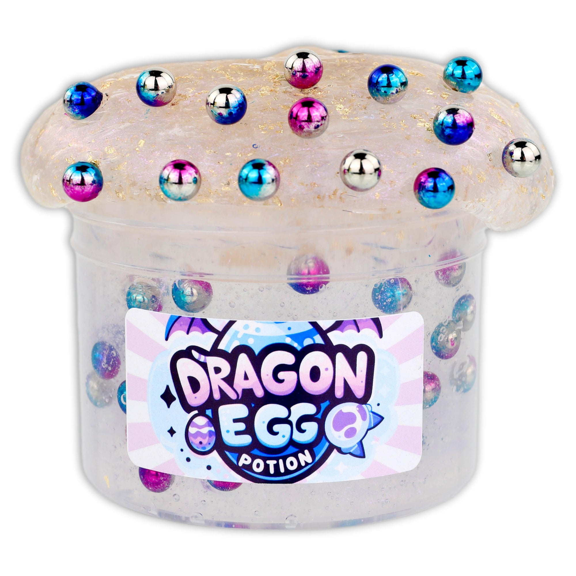 Dragon Egg Potion Clear Slime - Shop Slime - Dope Slimes