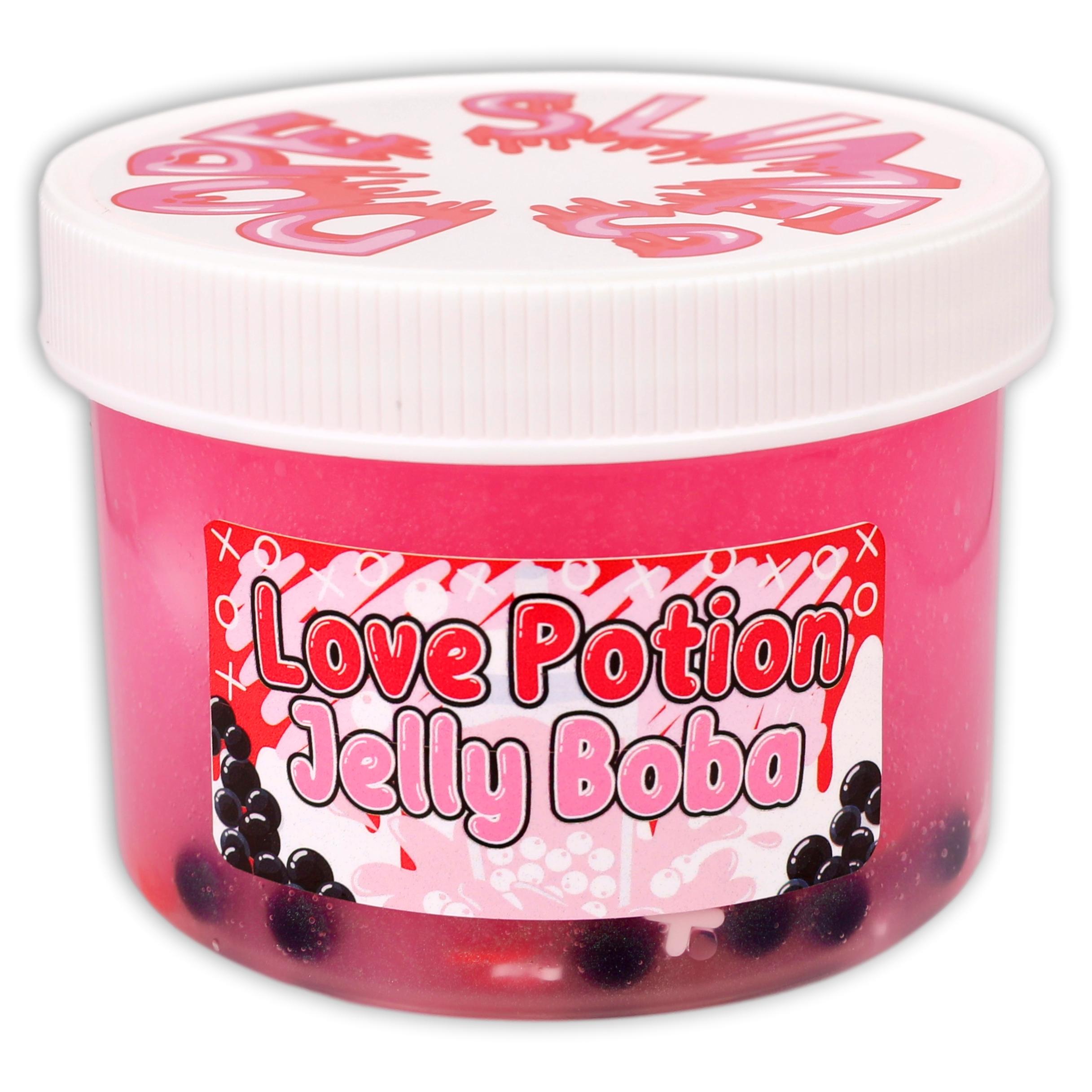 Love Potion Jelly Boba Jelly Cube Slime - Shop Valentines Slime 