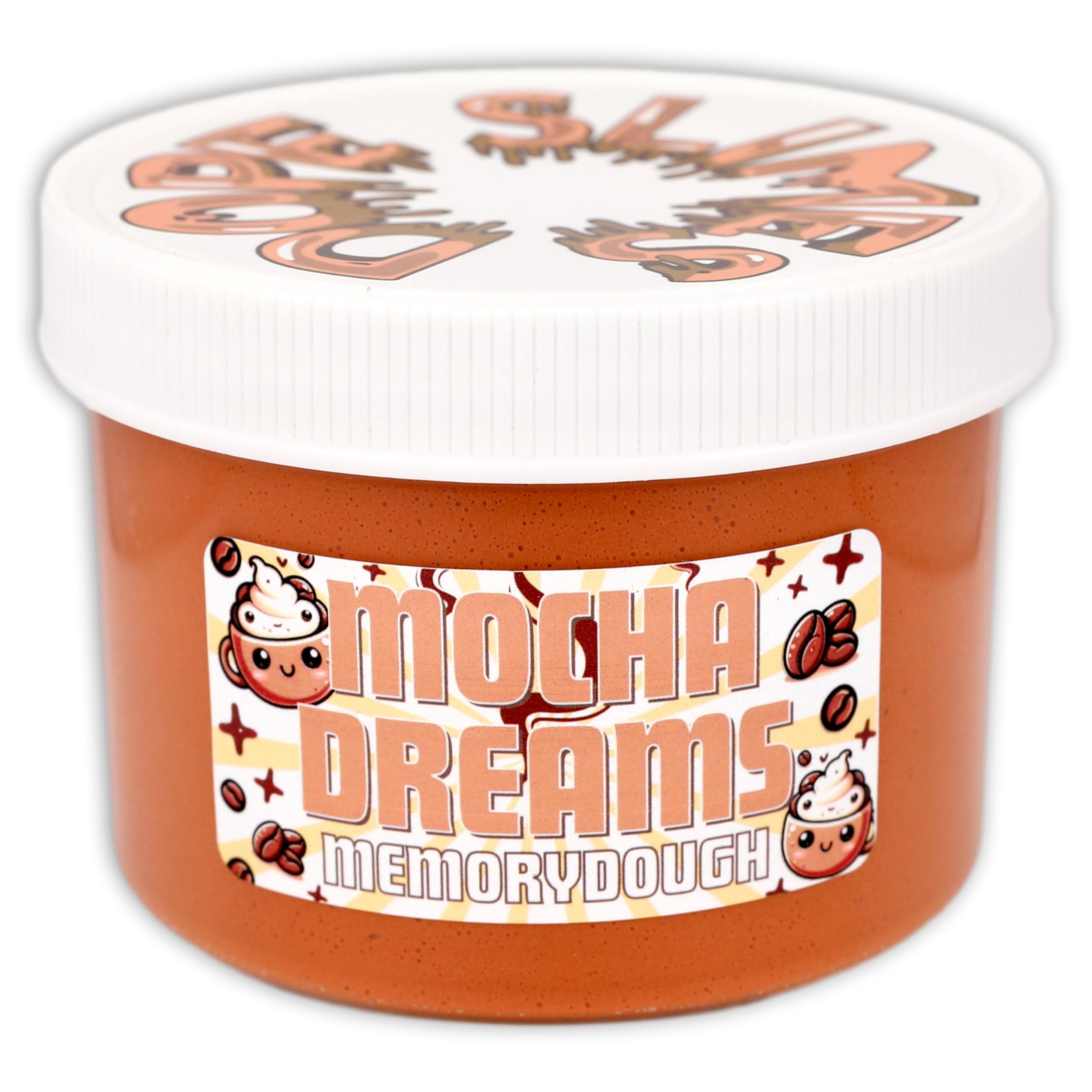 Mocha Dreams memoryDOUGH Textured Slime - Shop Slime - Dope Slimes