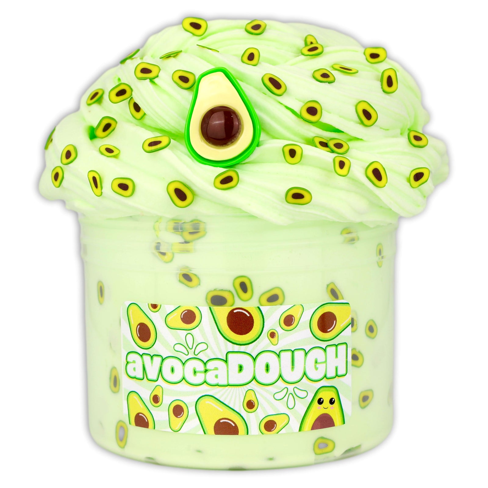 avocaDOUGH memoryDOUGH Slime - Shop Slime - Dope Slimes