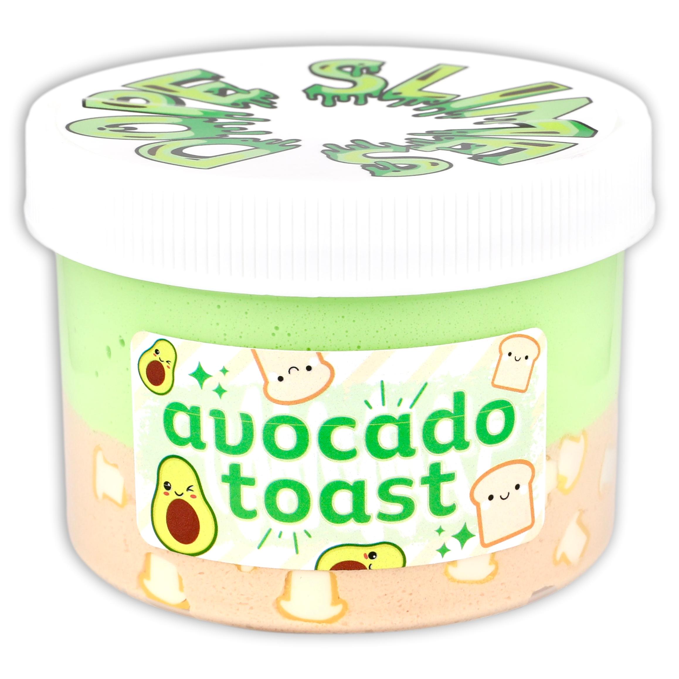 Avocado Toast Hybrid Ice-Cream Butter Slime - Shop Slime - Dope Slimes