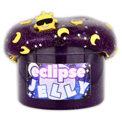 Eclipse Jelly Clear Jelly Slime - Shop Slime - Dope Slimes