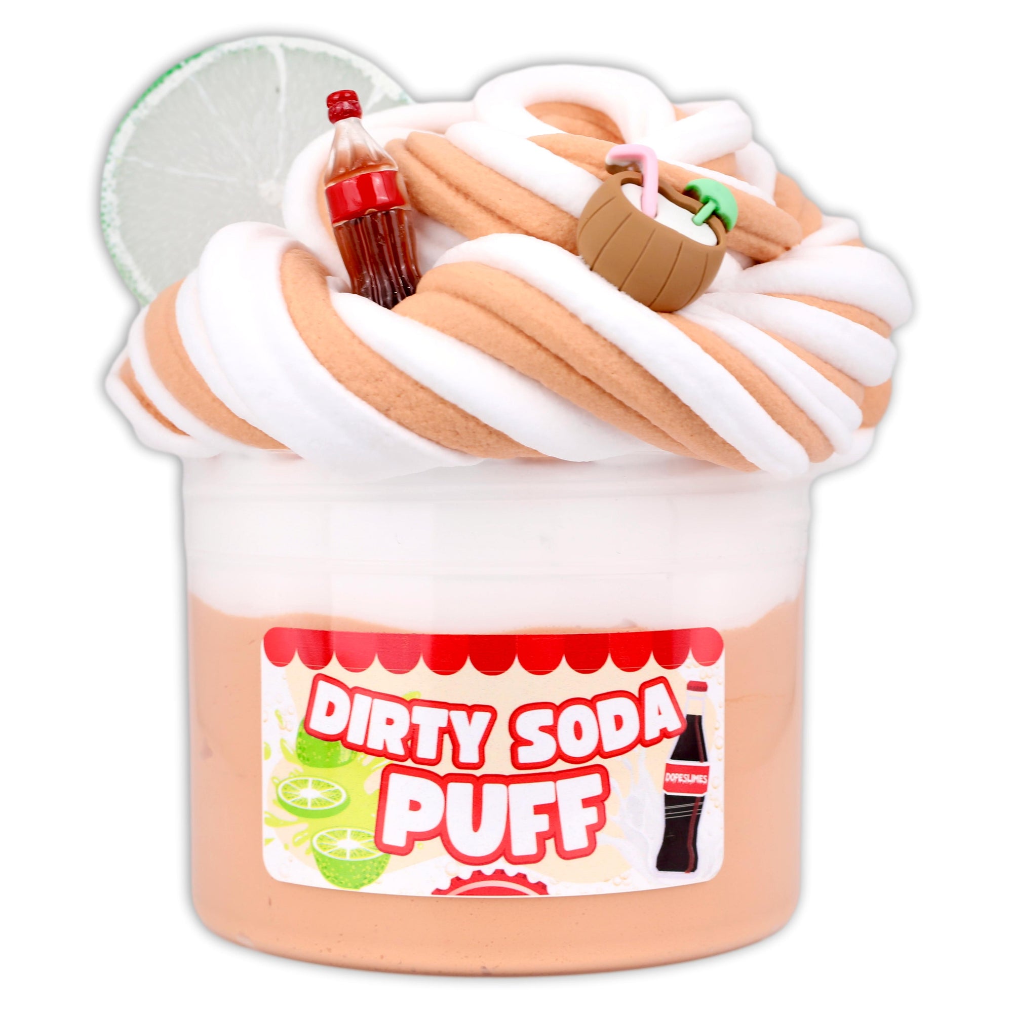 Dirty Soda Puff Butter Slime - Shop Slime - Dope Slimes