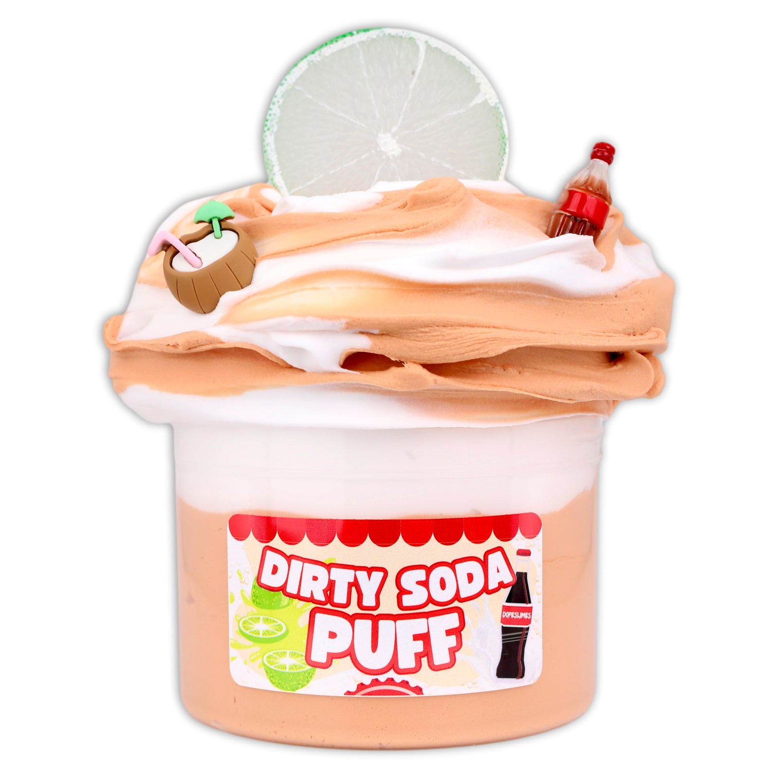 Dirty Soda Puff Butter Slime - Shop Slime - Dope Slimes
