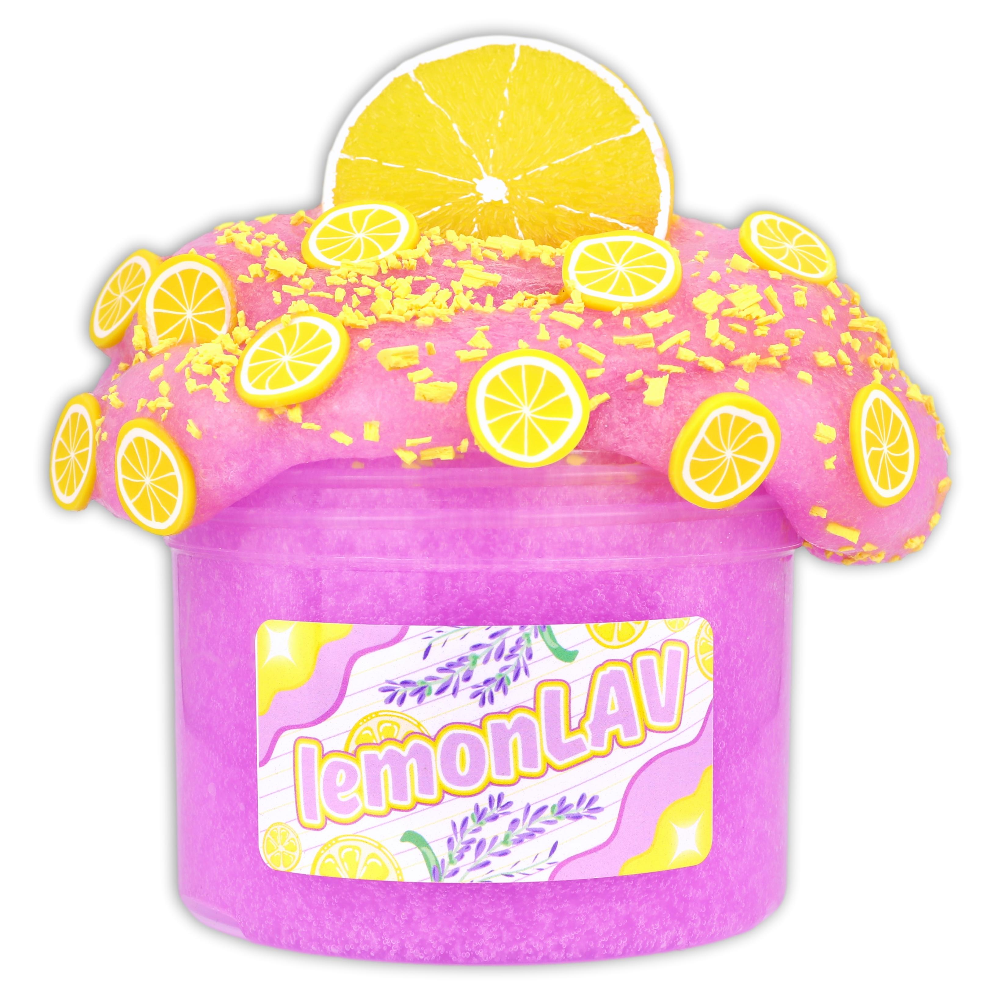 LemonLav Clear Slime - Shop Slime - Dope Slimes