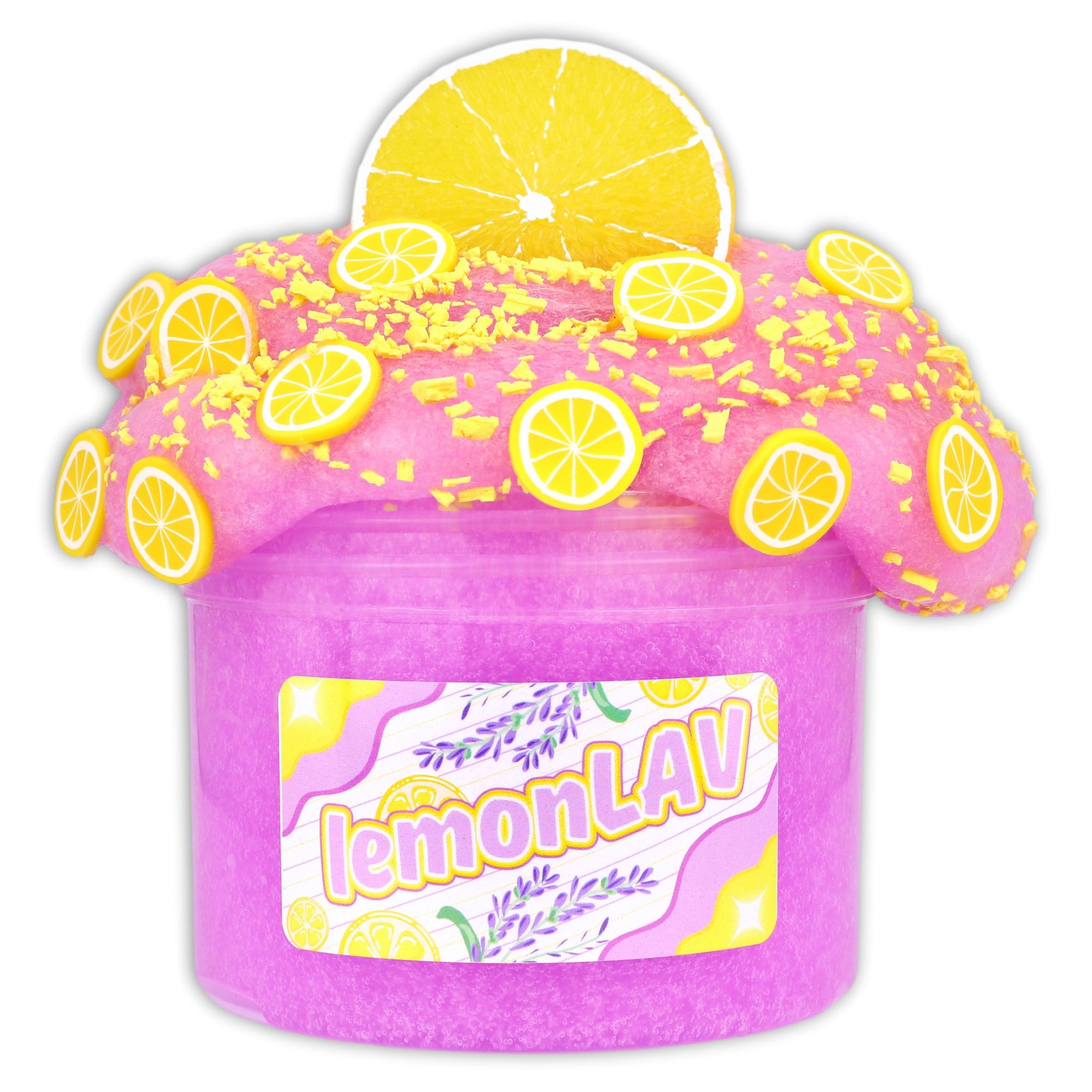 LemonLav Clear Slime - Shop Slime - Dope Slimes