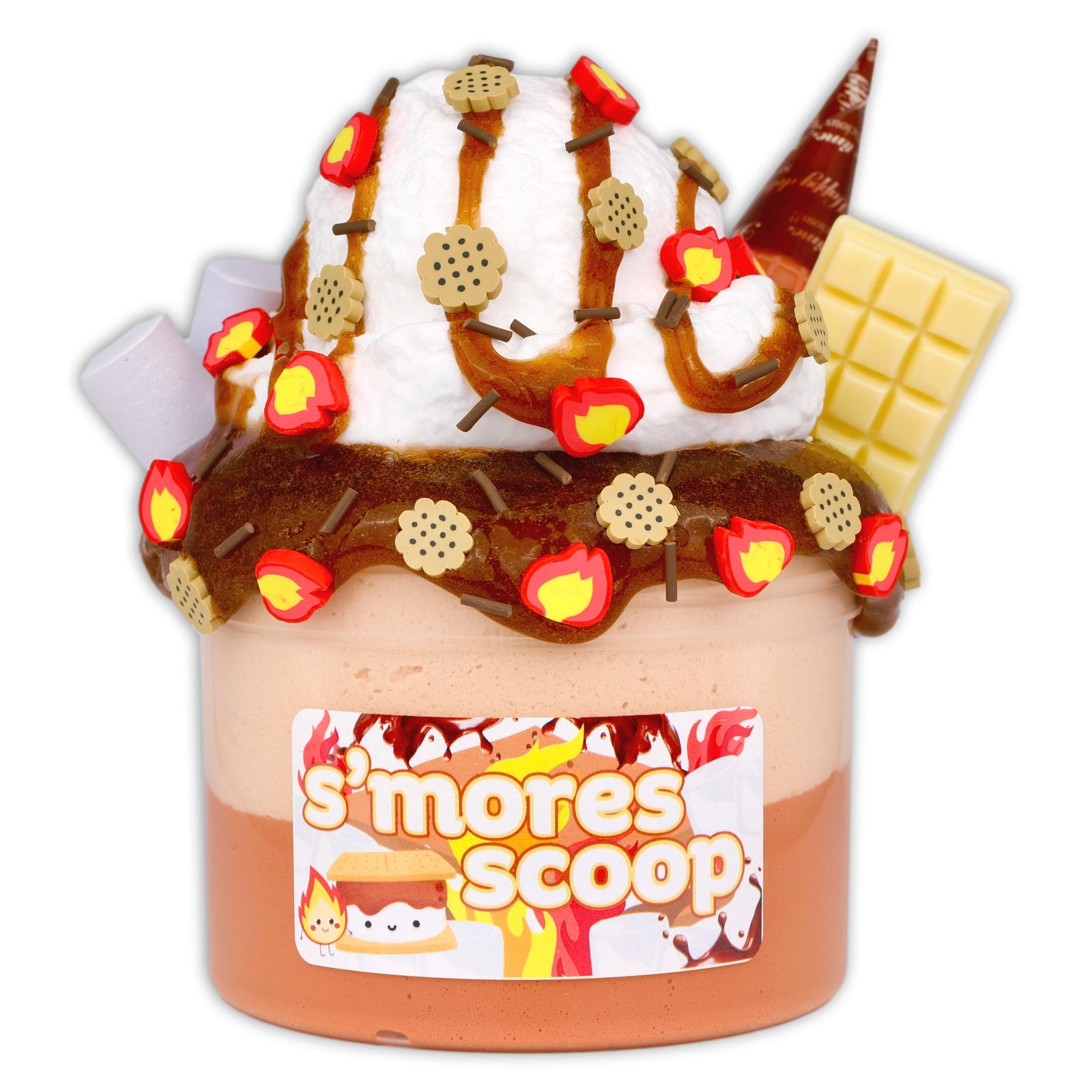 S'mores Scoop DIY Slime - Shop Slime - Dope Slimes