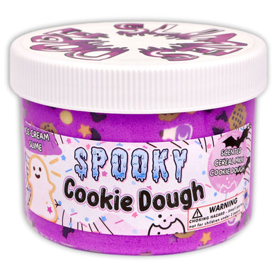 Spooky Cookie Dough Halloween Slime - Shop Slimes - DOPESLIMES