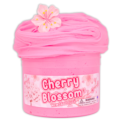 Cherry Blossom memoryDOUGH Textured Slime - Shop Slime - Dope Slimes