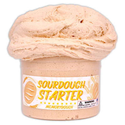 Sourdough Starter memoryDOUGH Texture Slime - Shop Slime - Dope Slimes