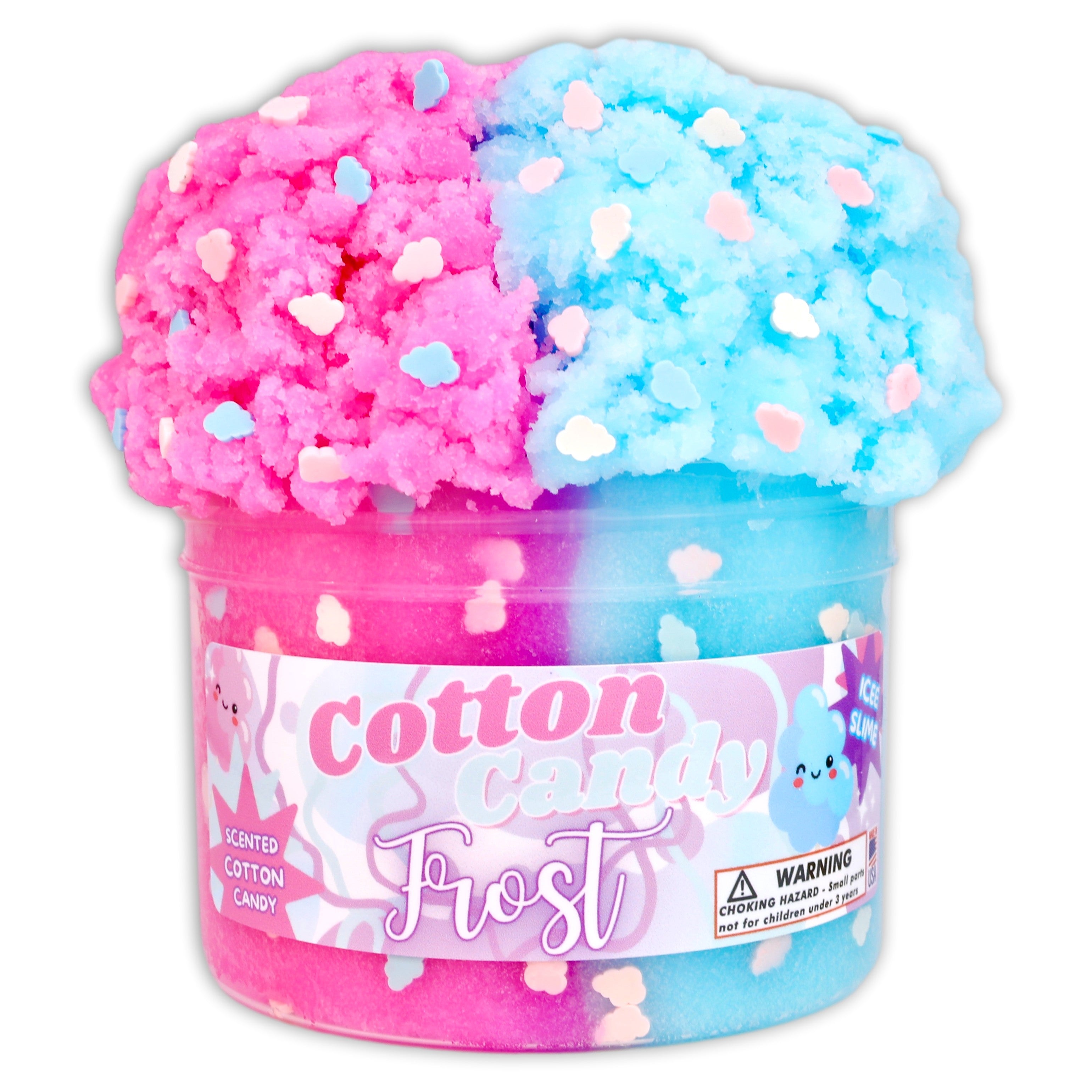 Cotton Candy Frost Icee Slime - Shop Slime - Dope Slimes