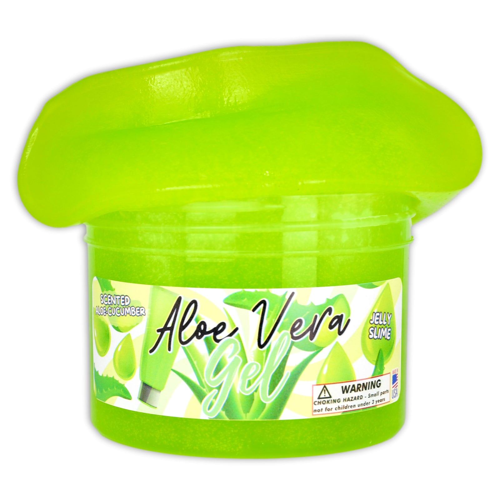 Aloe Vera GELly Jelly Slime - Shop Slime - Dope Slimes