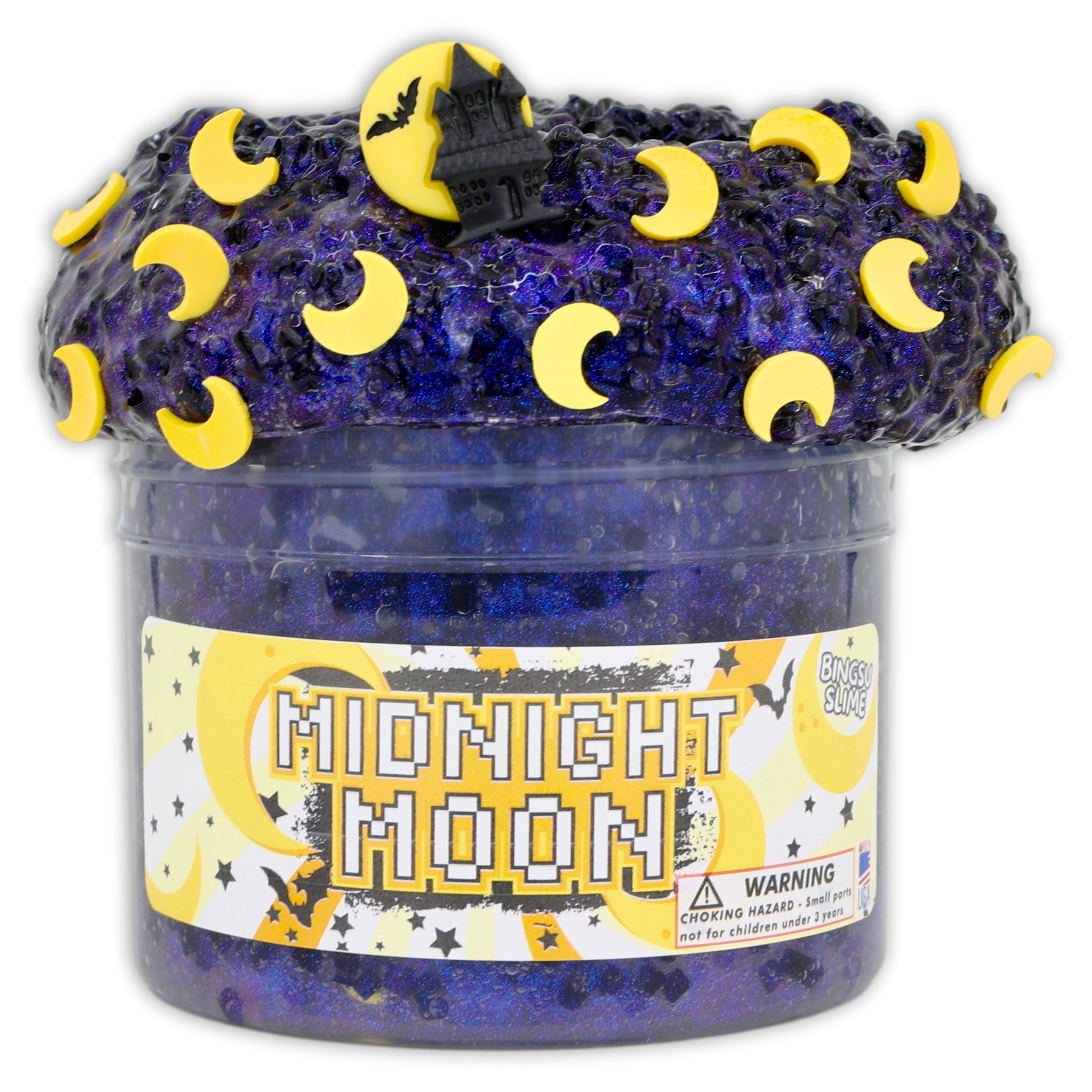 Midnight Moon Bingsu Slime - Shop Slime - Dope Slimes