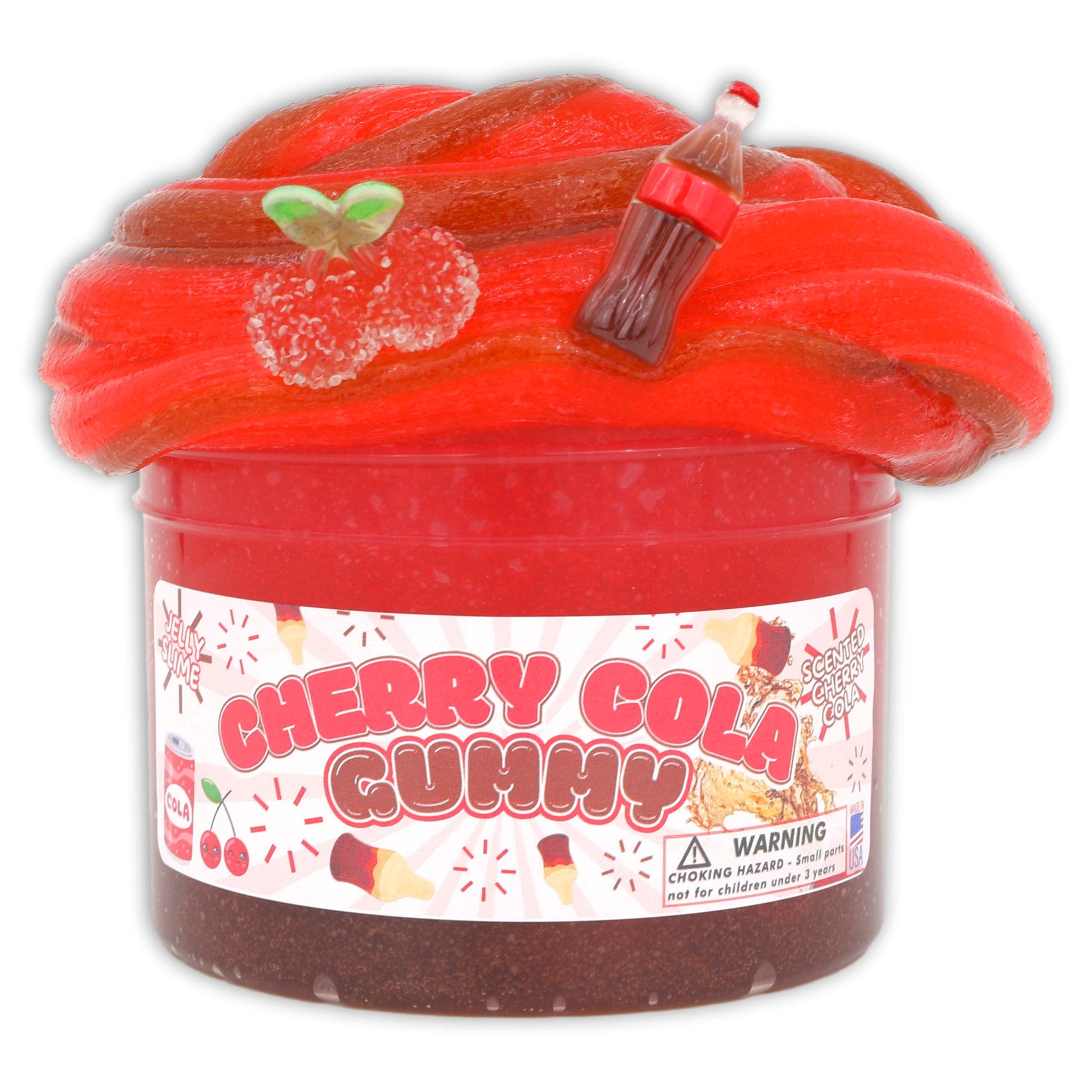 Cherry Cola Gummy Jelly Slime - Shop Slimes 