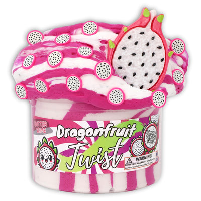 Dragonfruit Twist Scented Butter Slime - Shop Slime - Dope Slimes