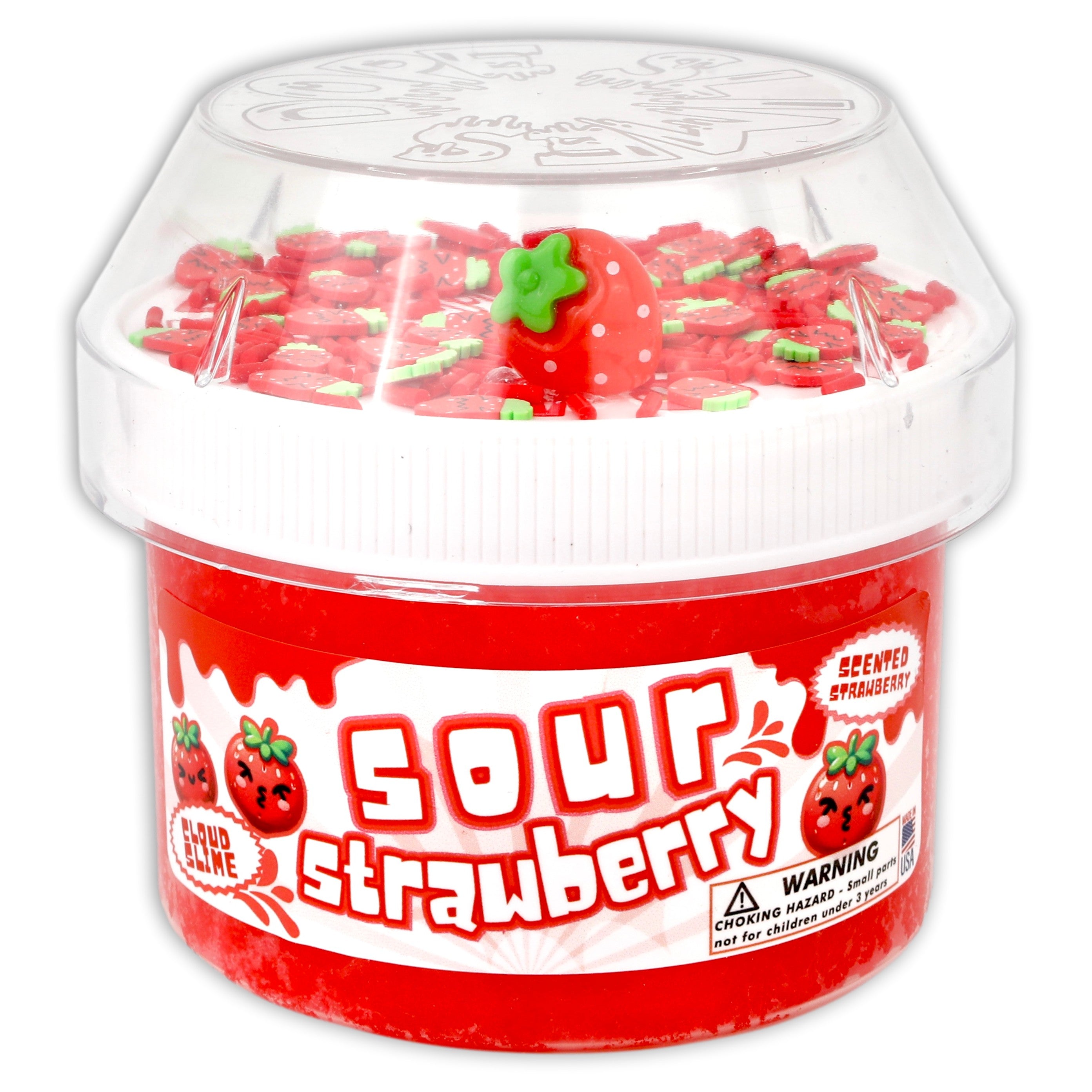 Sour Strawberry  - Wholesale Pack of 6