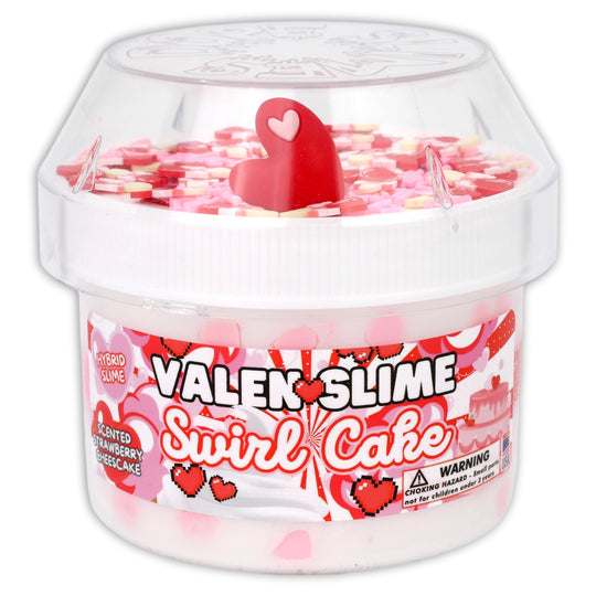 PRE-ORDER: Valen-Slime Swirl Cake - Wholesale Pack of 6