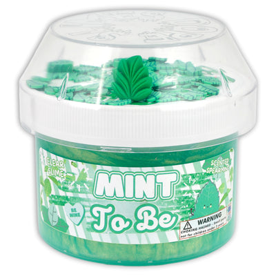 Mint To Be Valentines Clear Slime - Shop Slime - Dope Slimes