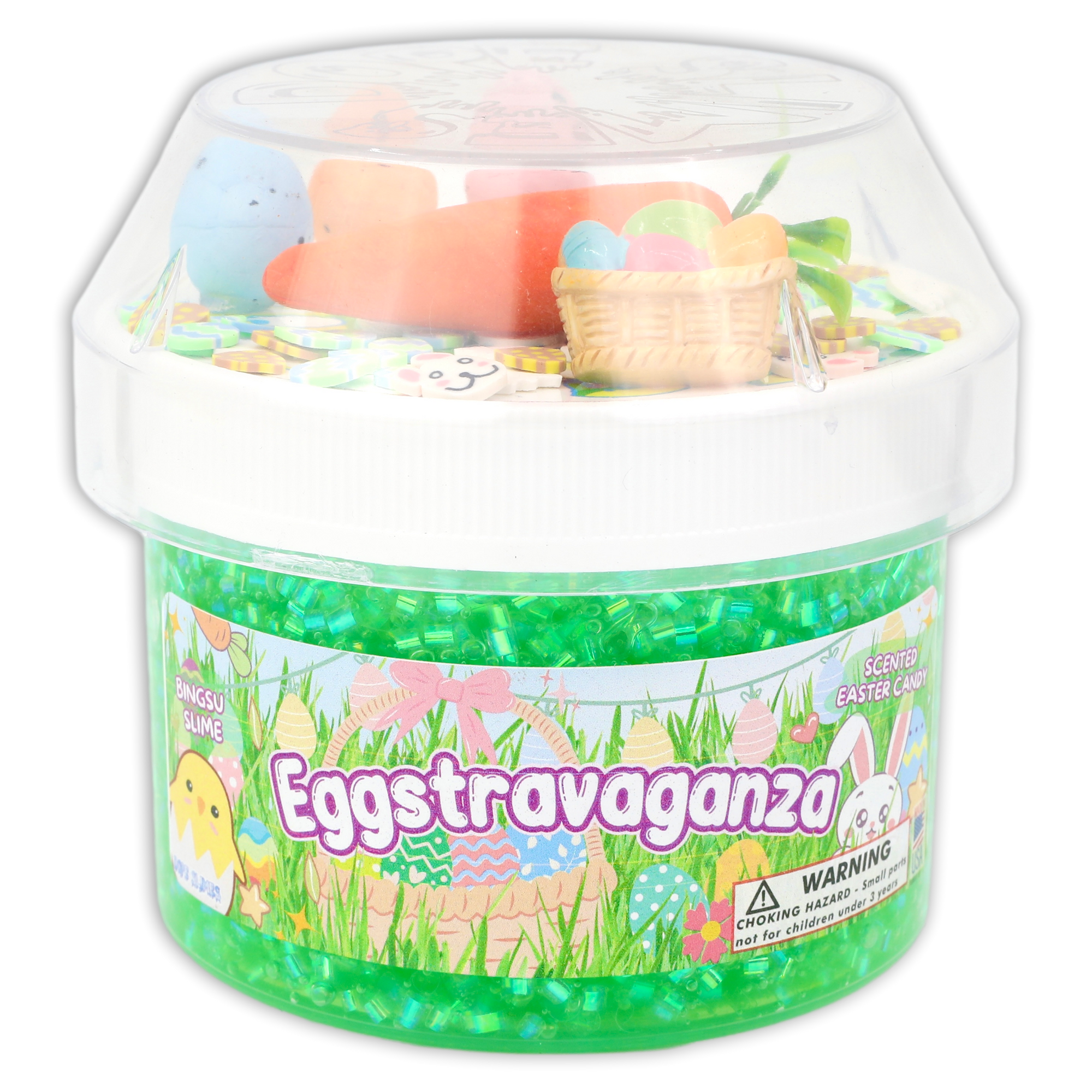 Eggstravaganza Bingsu Slime - Shop Easter Slime - Dope Slimes
