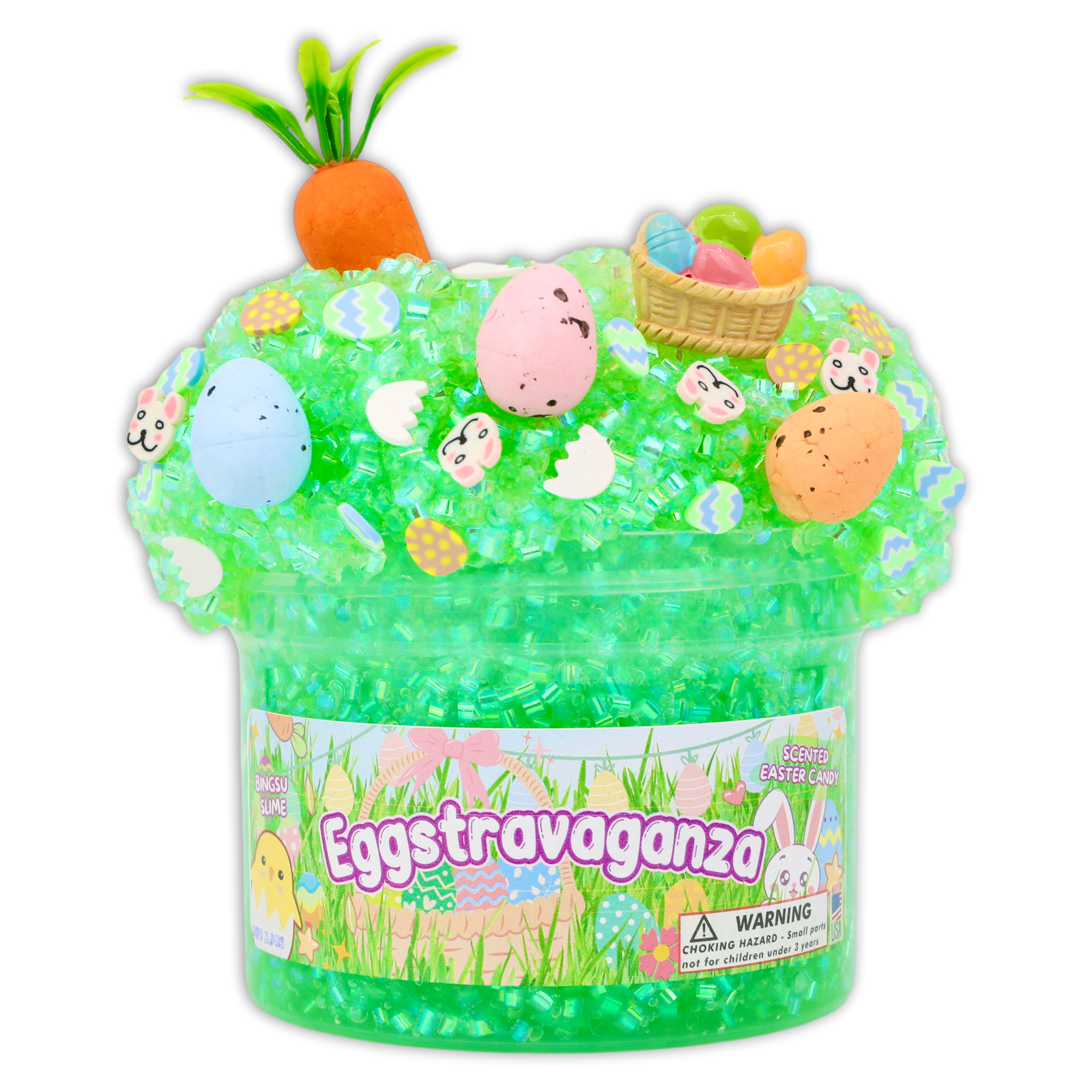 Eggstravaganza Bingsu Slime - Shop Easter Slime - Dope Slimes