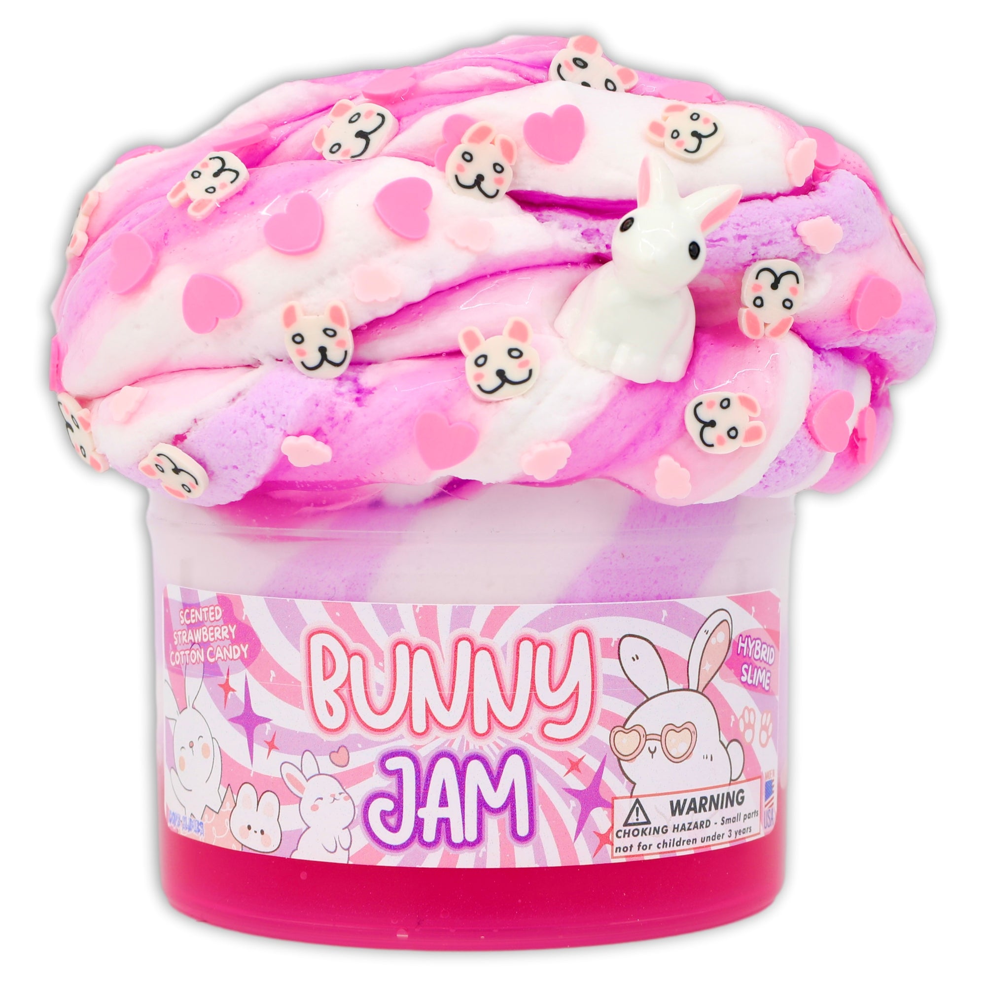 Bunny Jam Hybrid Slime - Shop Easter Slimes - Dope Slimes