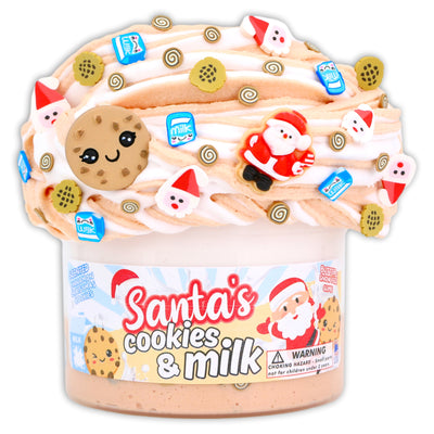 Santa's Cookies & Milk Hybrid Slime - Shop Christmas Slimes