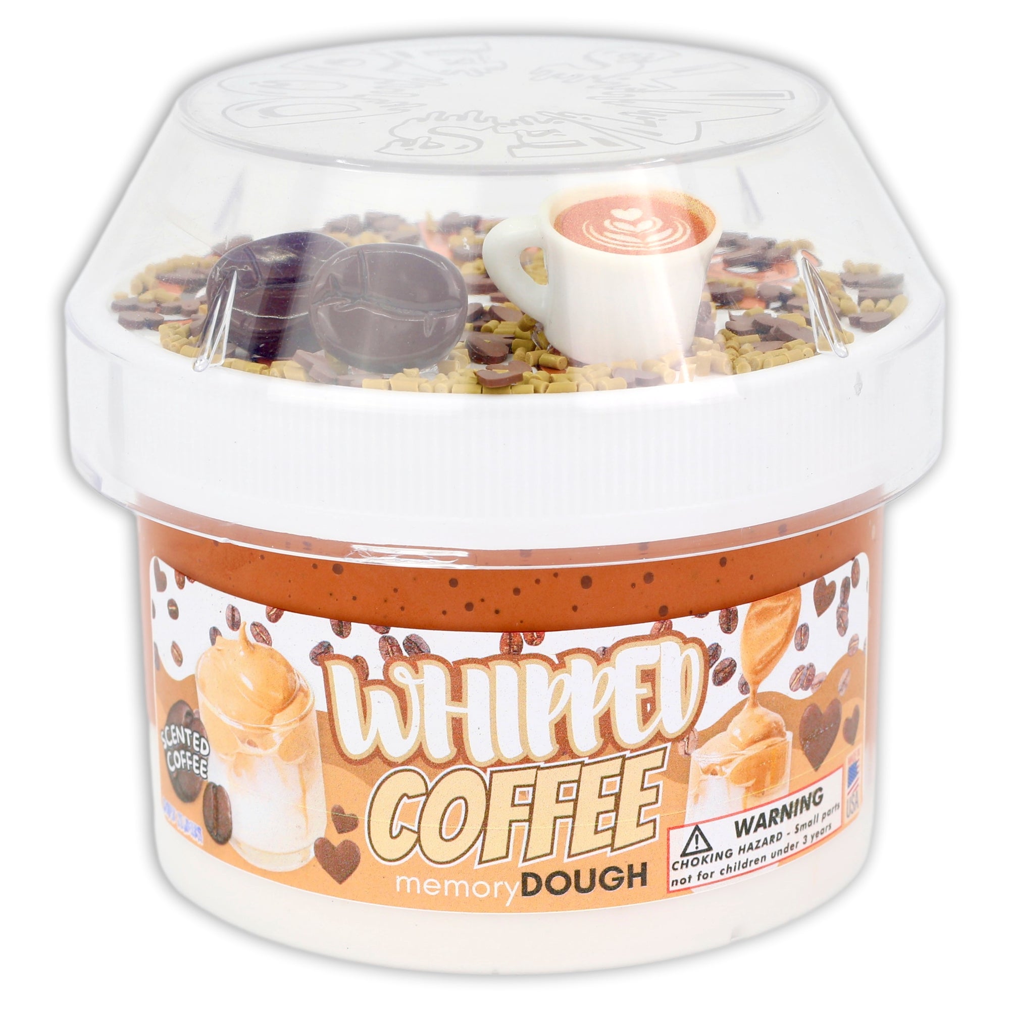 Whipped Coffee memoryDOUGH® Butter Slime - Shop Slime - Dope Slimes