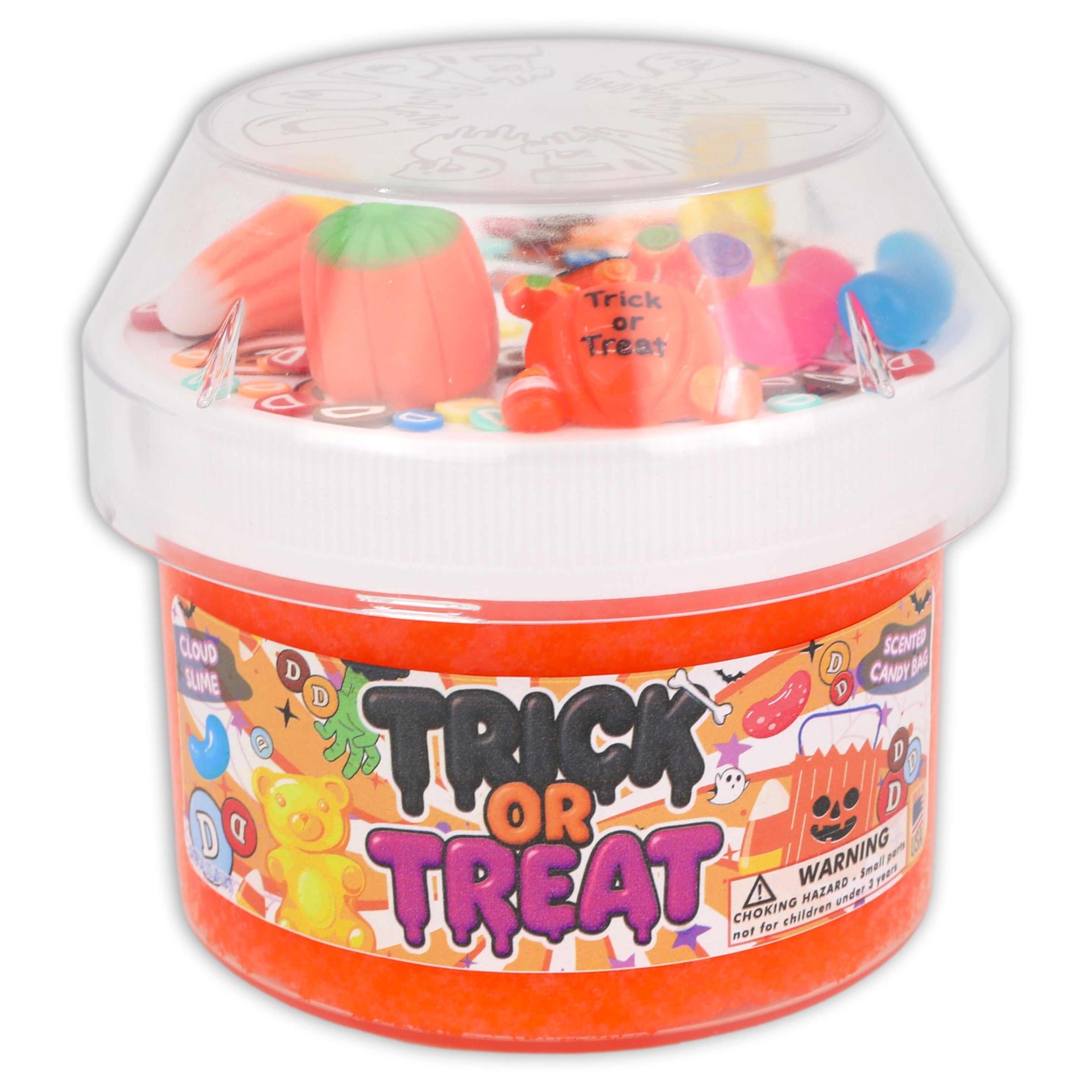 Trick or Treat Cloud Slime Scented - Buy Slime - Dope Slimes Halloween Shop