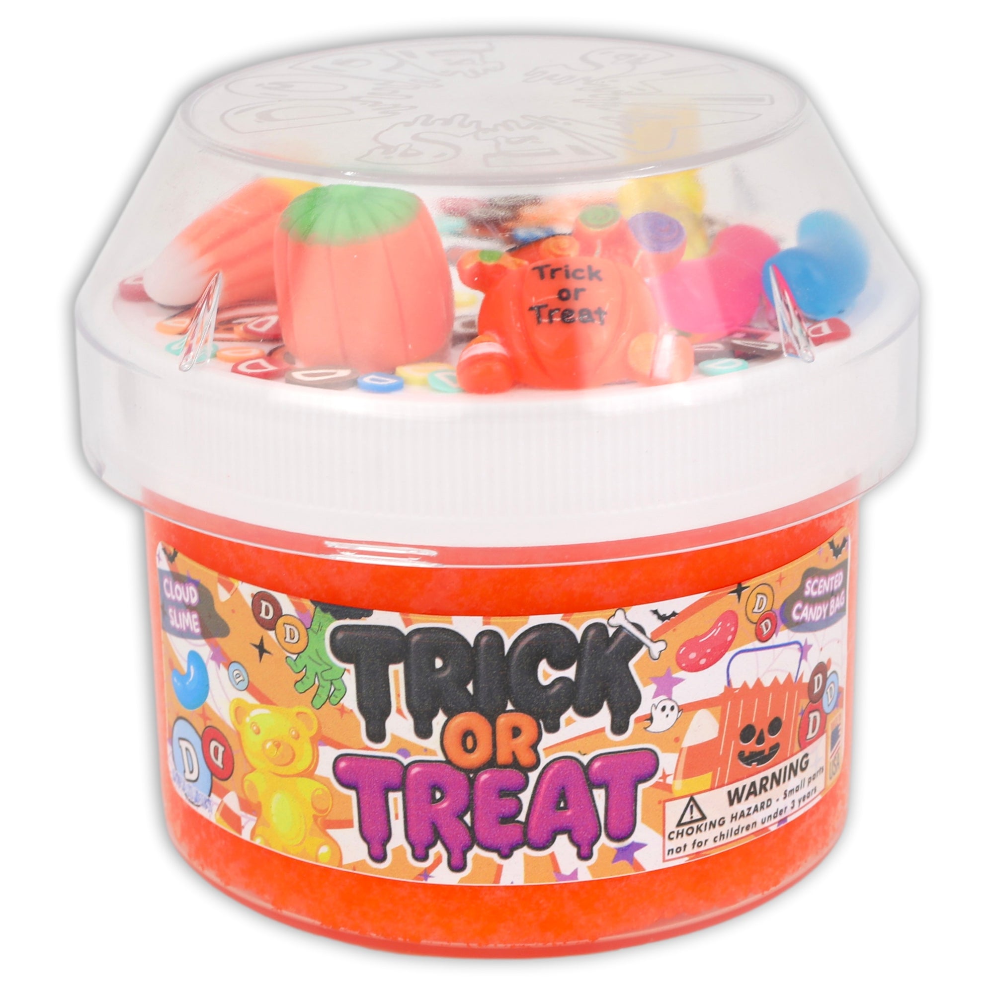 Trick or Treat Cloud Slime Scented - Buy Slime - Dope Slimes Halloween Shop
