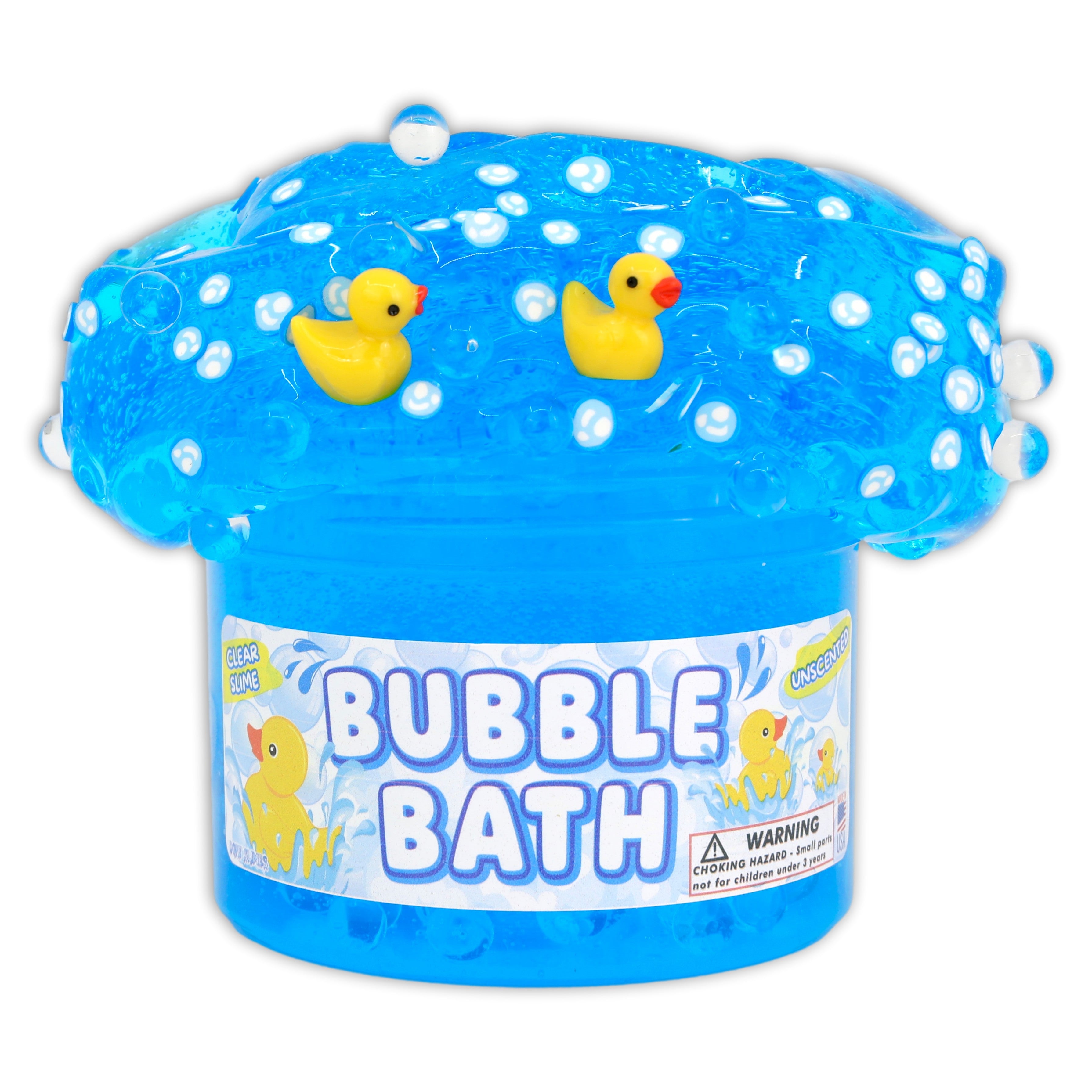 Bubble Bath Clear Slime - Shop Slime - Dope Slimes