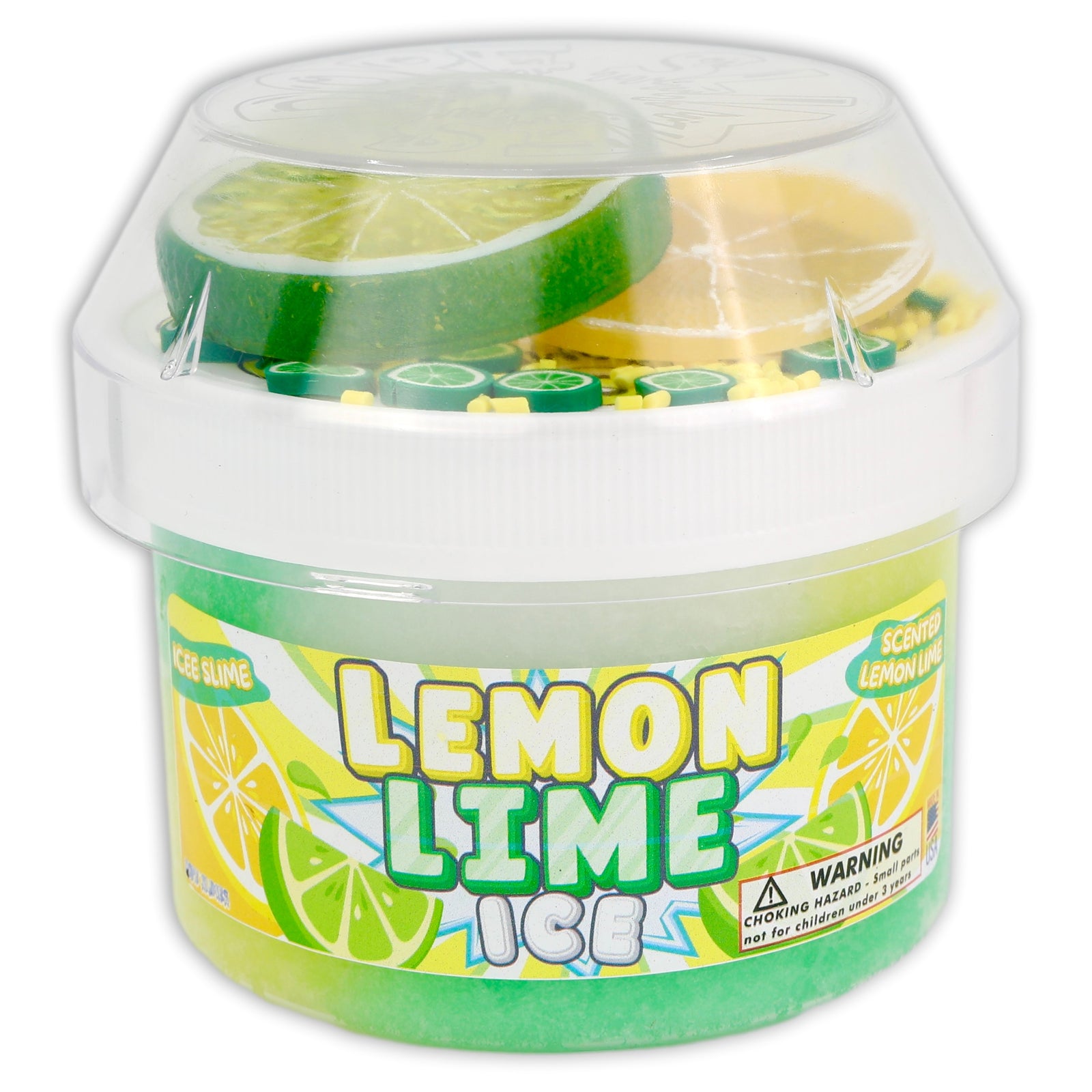 Lemon Lime Ice Icee Slime Scented - Buy Slime - Dope Slimes Shop