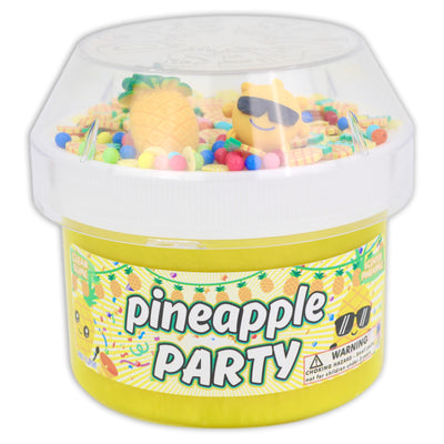 Pineapple Party Clear Slime Scented - Buy Slime - Dope Slimes