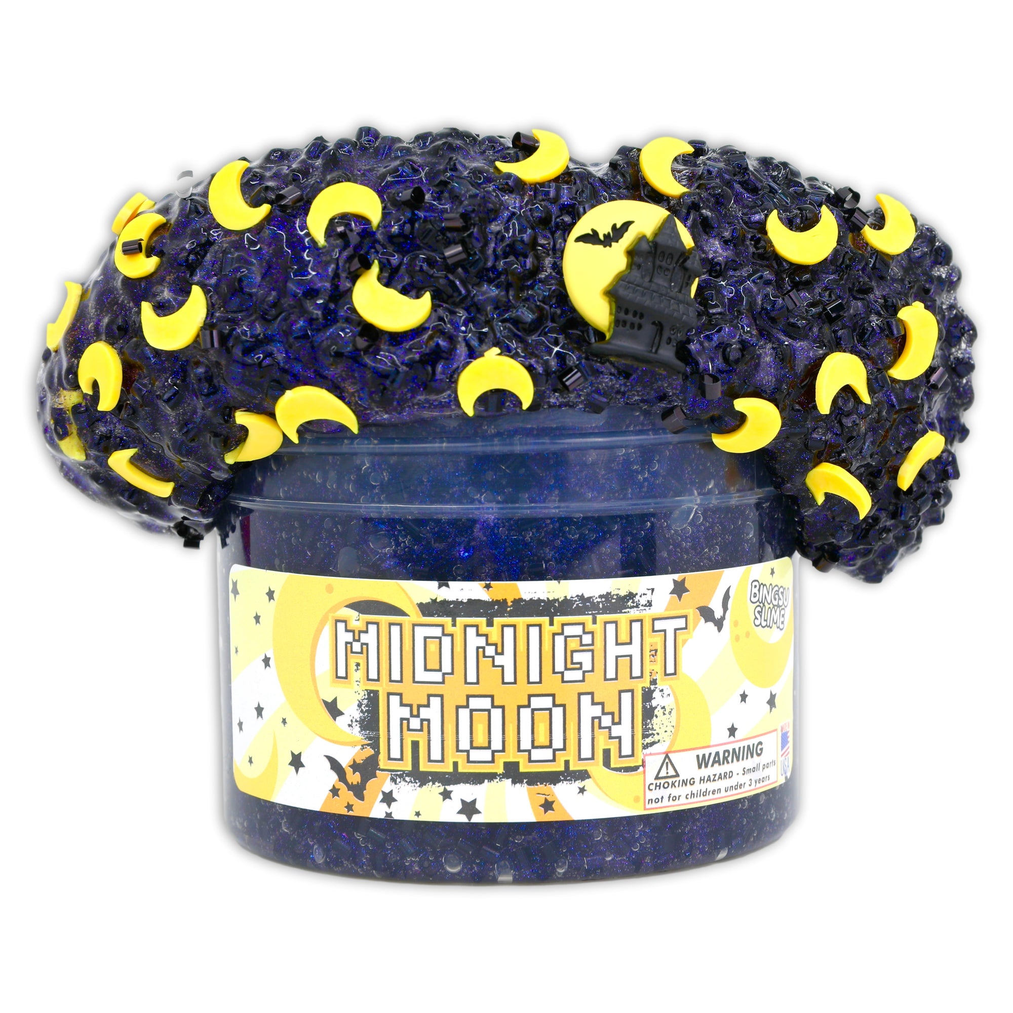 Midnight Moon Bingsu Slime - Shop Slime - Dope Slimes