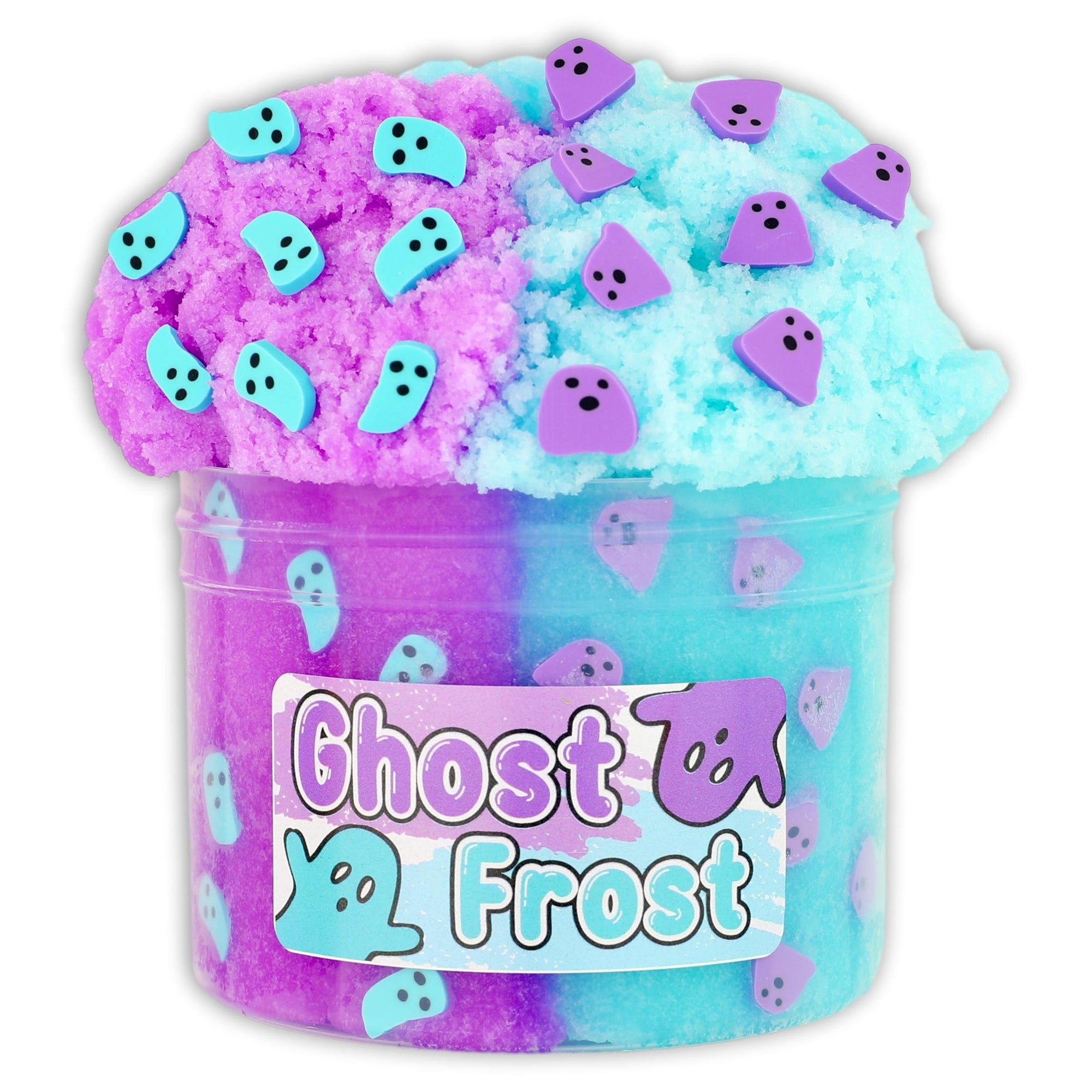 Ghost Frost Icee Slime - Shop Halloween Slime - Dope Slimes