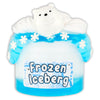 Frozen Iceberg Hybrid Slime - Shop Christmas Slimes - Dope Slimes