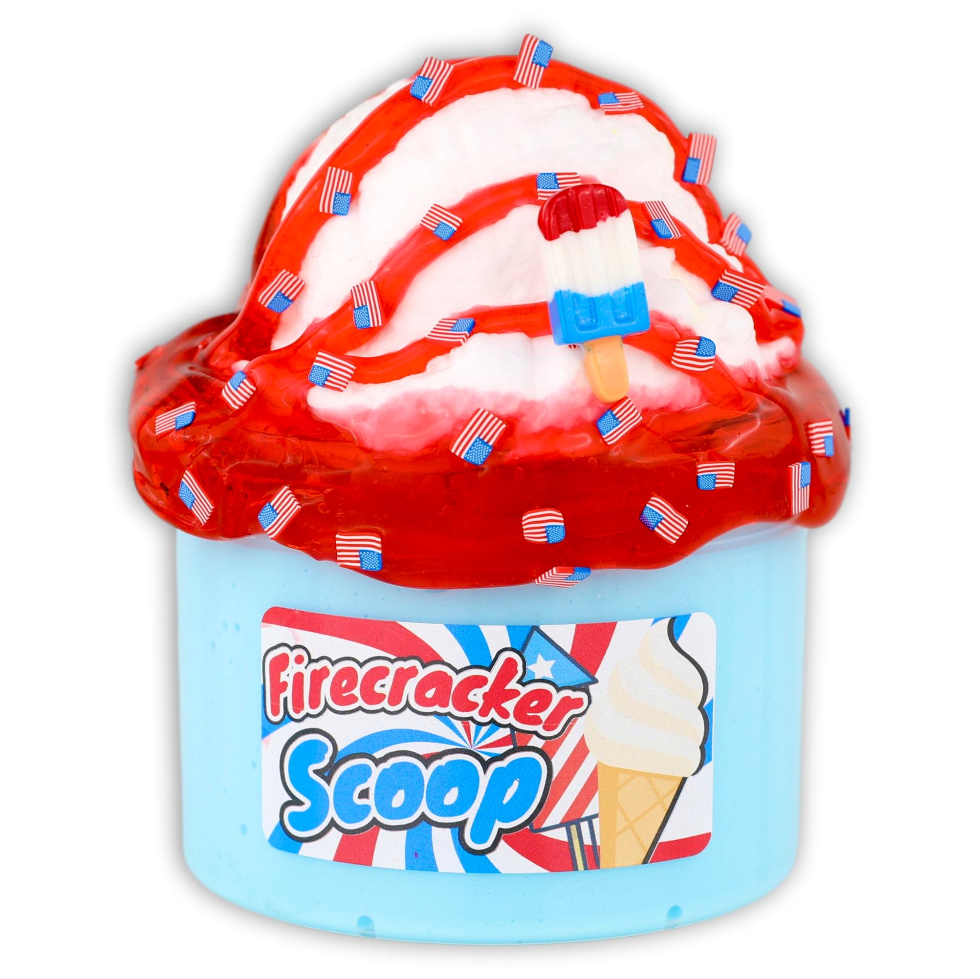 Firecracker Scoop DIY Slime - Shop Slime - Dope Slimes