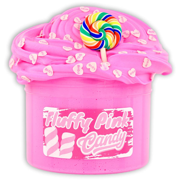 Fluffy Pink Candy Butter Slime - Shop Slime - Dope Slimes