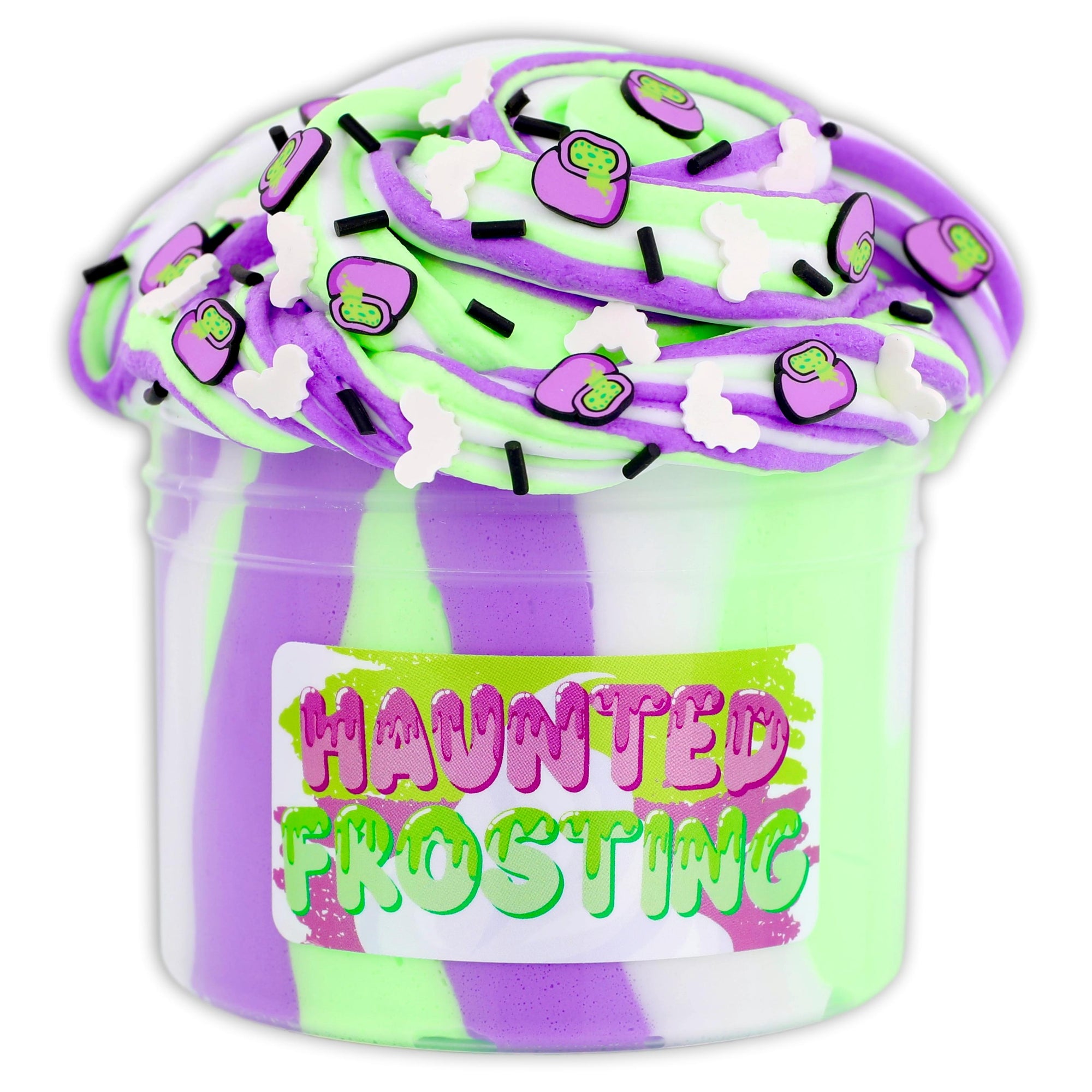 Haunted Frosting Butter Slime - Shop Halloween Slime - Dope Slimes