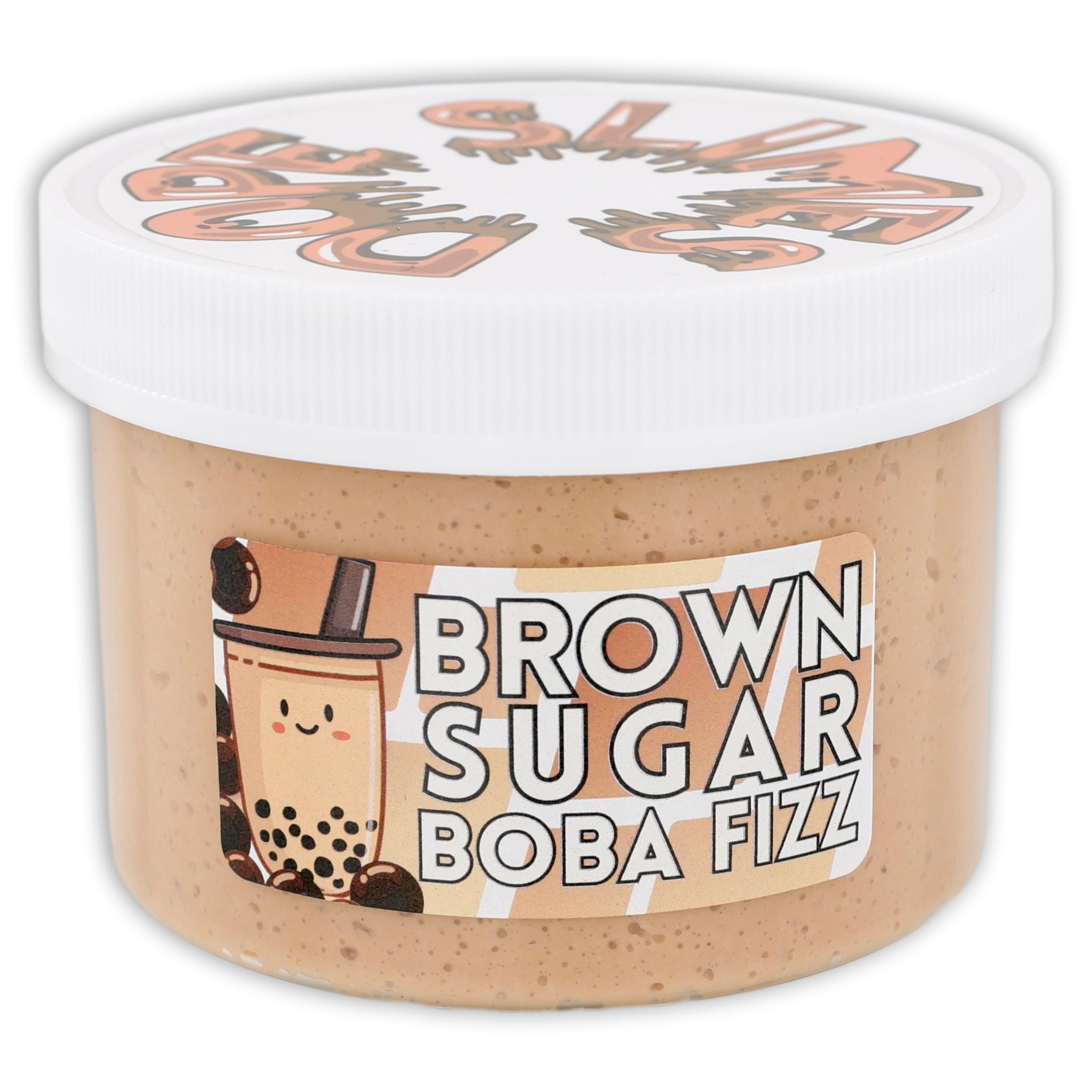 Brown Sugar Boba Fizz Snow Fizz Slime - Shop Slime - Dope Slimes