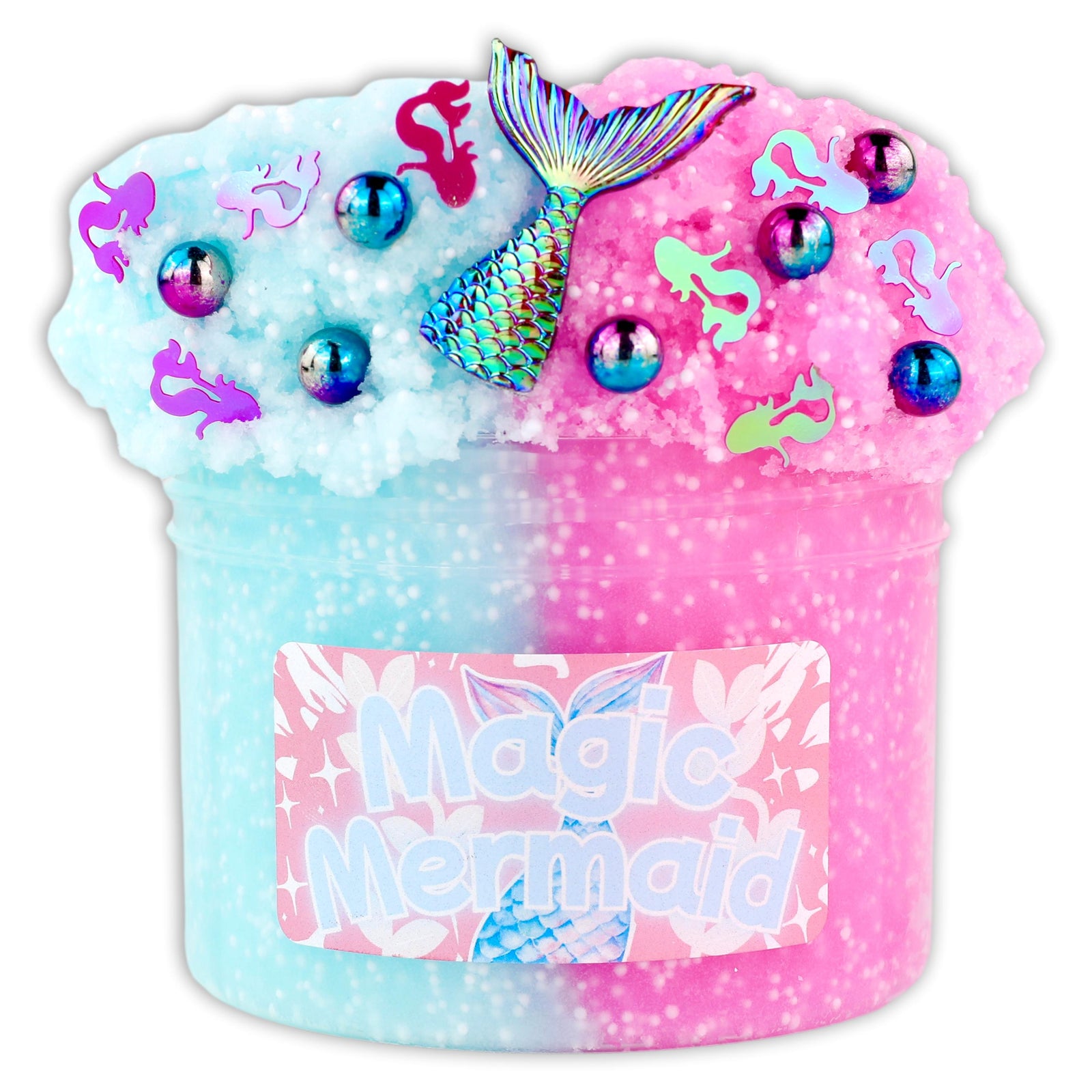 Magic Mermaid microDOUGH Beaded Slime - Shop Slime - Dope Slimes