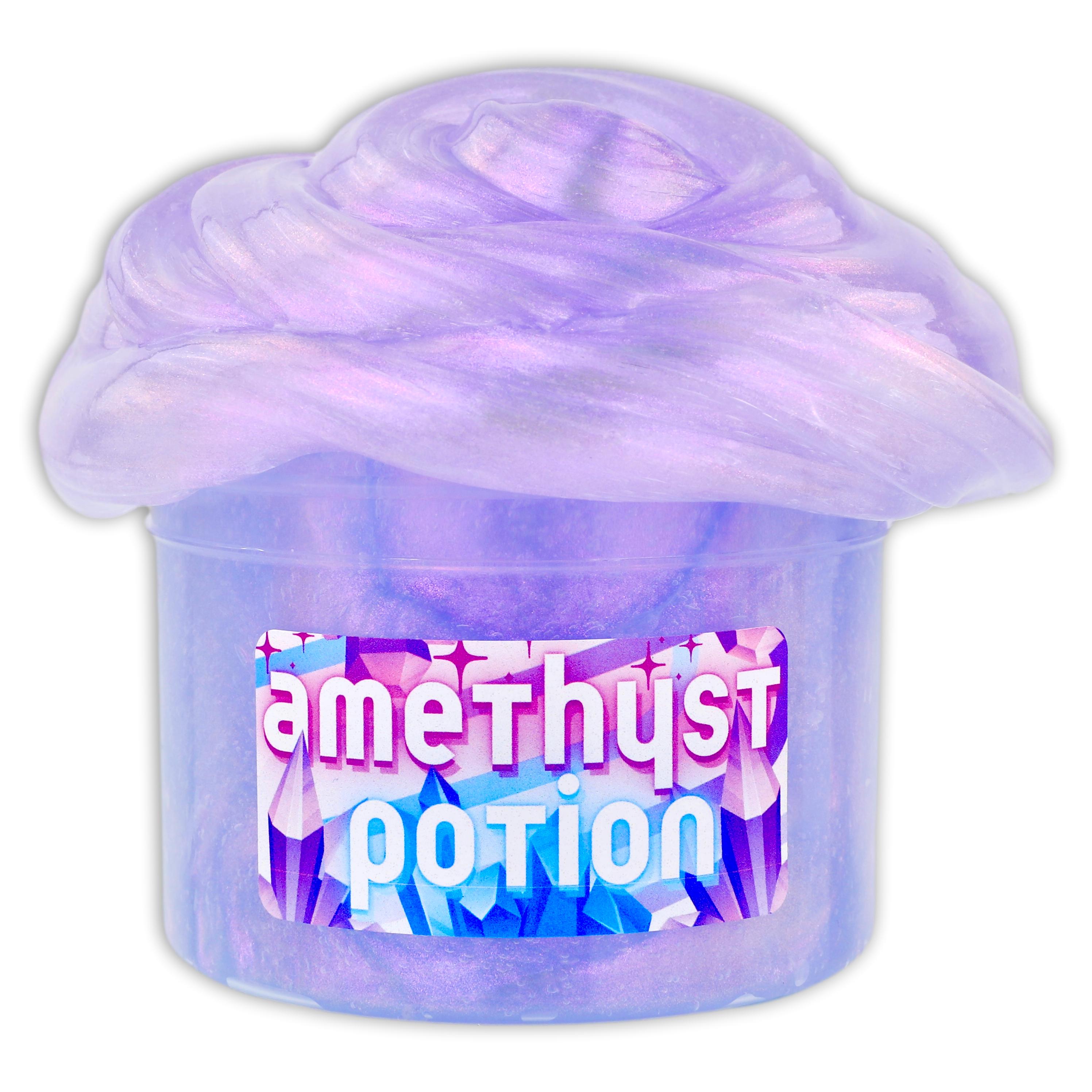 Amethyst Potion Clear Slime - Shop Slime - Dope Slimes