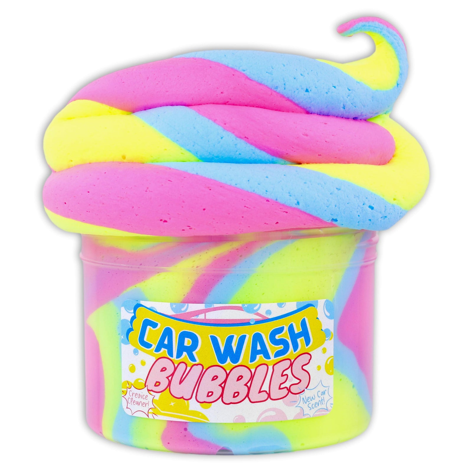 Rainbow Sherbet Unique Textured Slime - Shop Slime - Dope Slimes