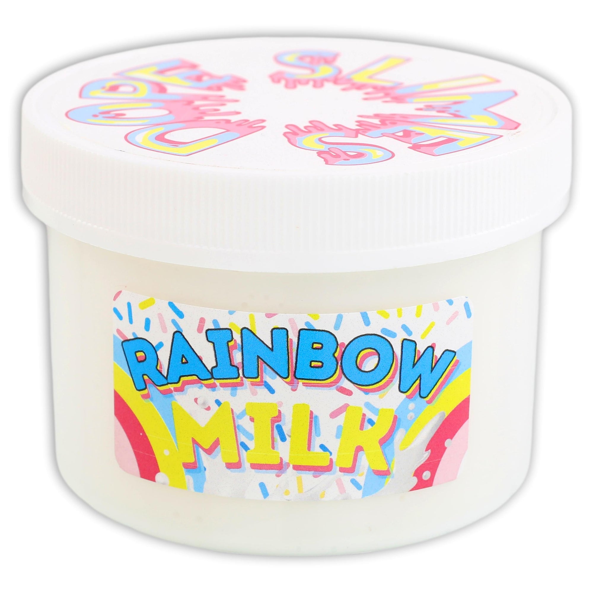Rainbow Milk Thick & Glossy Slime - Shop Slime - Dope Slimes